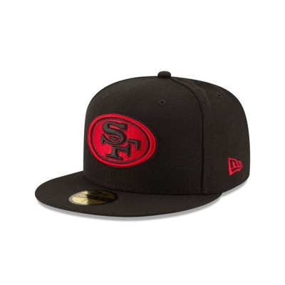 Sapca New Era San Francisco 49ers NFL Alt 59FIFTY Fitted - Negrii